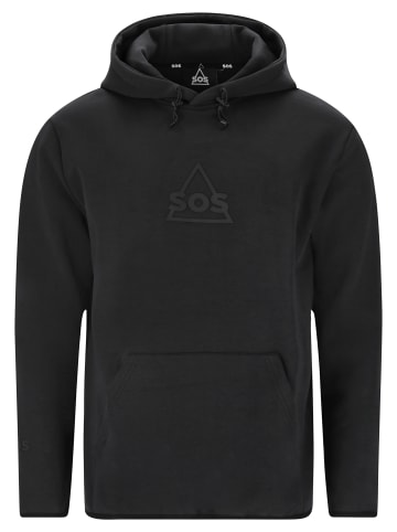 SOS Kapuzensweatshirt Vail in 1001 Black