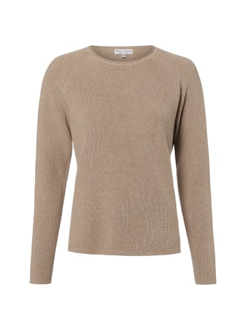 Marie Lund Strickpullover in taupe - 0003