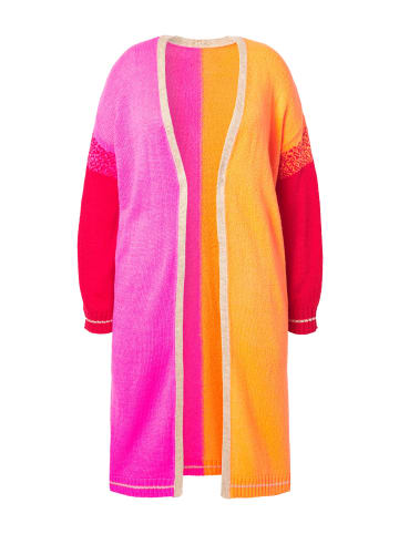 Angel of Style Strickjacke in neon orange