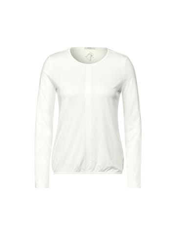 Cecil Langarmshirt in vanilla white