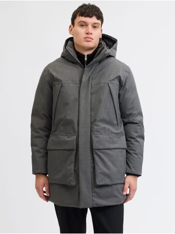 Jack & Jones Parka in Dark Grey Melange