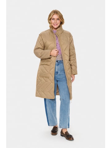 SAINT TROPEZ Jacke LucindaSZ Oversize fit in Petrified Oak