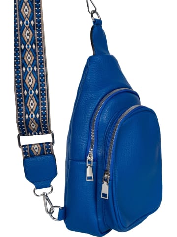 styleBREAKER One Shoulder Rucksack Tasche in Royalblau