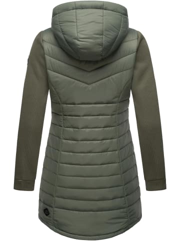 ragwear Outdoorjacke Sandrra Long in Olive