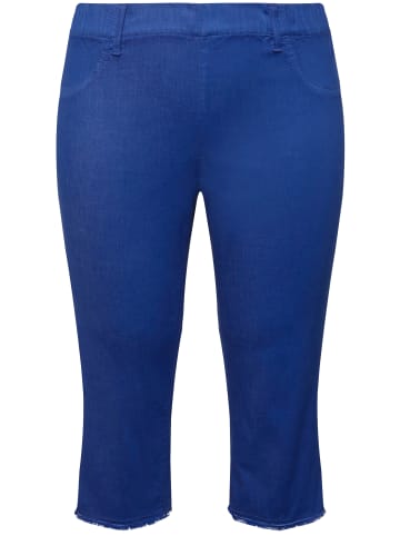 Ulla Popken Caprihose in kobaltblau