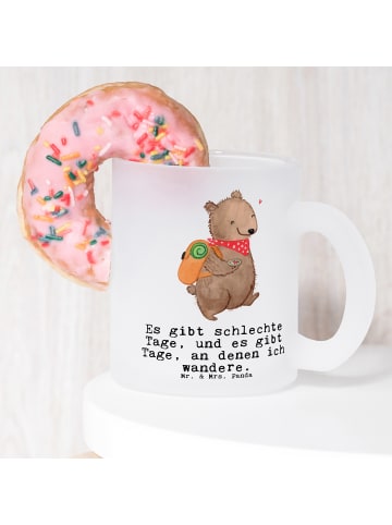 Mr. & Mrs. Panda Tee Tasse Bär Wandern mit Spruch in Transparent