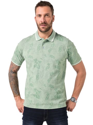 JP1880 Poloshirt in nebel grün