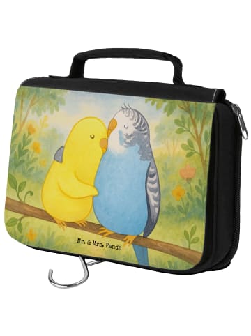 Mr. & Mrs. Panda Organizer Wellensittich Liebe Design ohne Spruch in Weiß