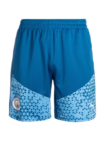 Puma Trainingsshorts Manchester City in blau / hellblau