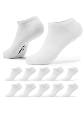 Occulto 10er Pack Sneakersocken Diana in Weiß