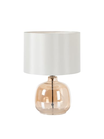 home24 Tischleuchte Loster in Weiß