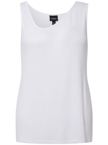 Ulla Popken Strick-Top in schneeweiß