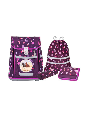 McNeill Tenero Schulranzen-Set 5-teilig Ruby