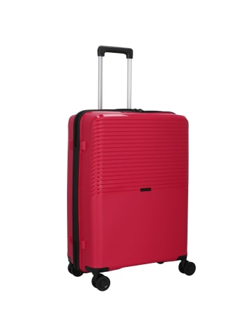 D&N Travel Line 4000 4 Rollen Kofferset 3-teilig in pink