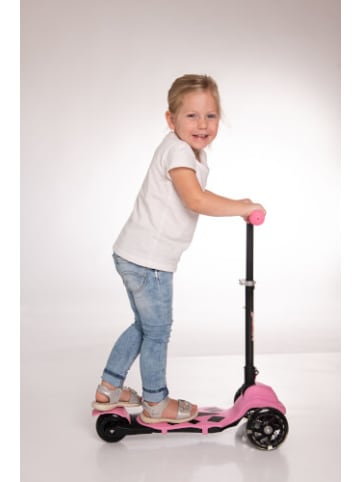 New Sports Roller 3-Wheel Scooter Rosa, 120 mm, ABEC 7, ab 3 Jahre