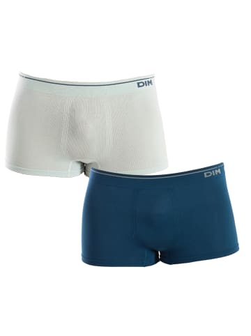 DIM 2er-Set: Boxershorts in Turquoise