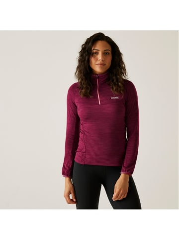 Regatta Shirt Yonder II Powerstretch Midlayer in Dark Pimento