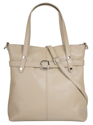 Cluty Shopper echt Leder in beige