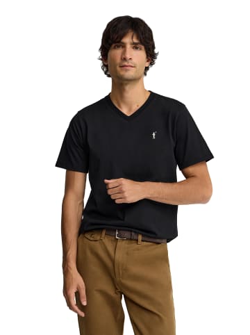 Polo Club T-Shirt MAN RIGBY GO V TSHIRT SS IO SHORT SLEEVE REGULAR FIT in Schwarz
