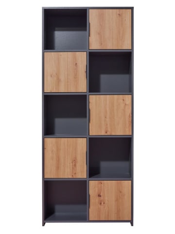 ebuy24 Regal Pepeto Grau 77 x 30 cm