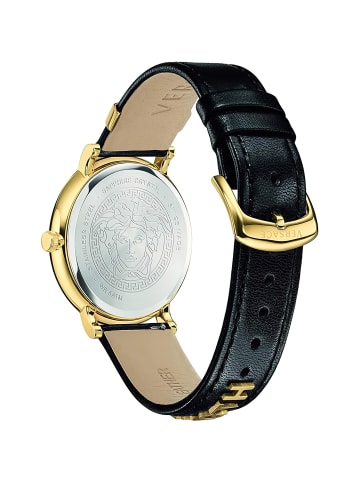 Versace Analoguhr für Herren in Schwarz