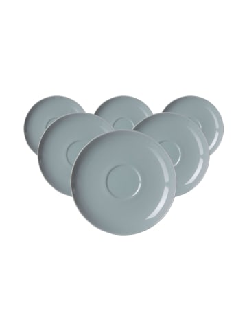 6er Set Kaffeeuntertassen Suomi in Blau ø 15 cm
