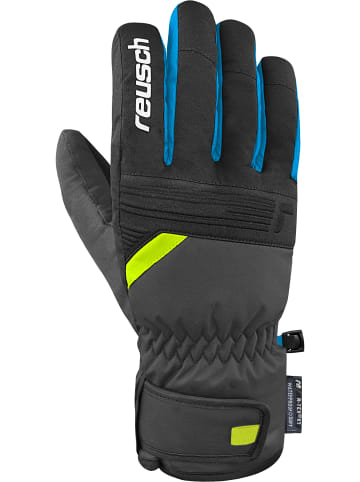 Reusch Skihandschuhe Baldo R-TEX XT in 6682 dark granite / safety yel