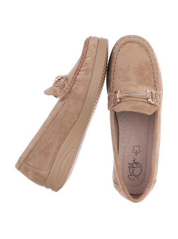 Ital-Design Halbschuh in Hellbraun