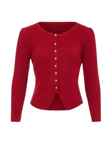 DreiMaster Klassik Cardigan in Rot