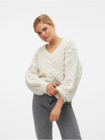 Vero Moda Strickpullover in Birch