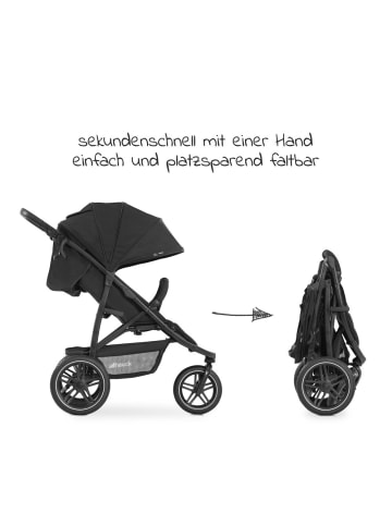 Hauck Buggy Rapid 3R (bis 25 kg) - Black in blau,gruen