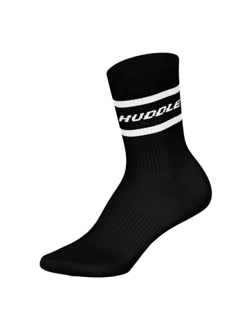 HUDDLE Socken 6er Pack in Schwarz