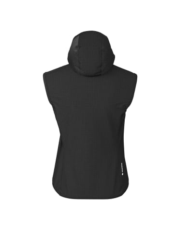 Salewa Weste Kapuze Sorapis Durastretch in Schwarz