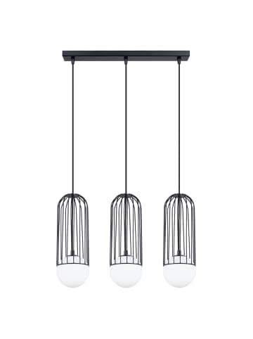 Nice Lamps Pendelleuchte BELINDA 3L Schwarz H 209