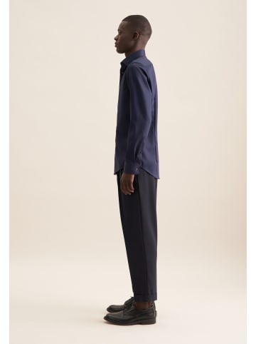 Seidensticker Business Hemd Shaped in Dunkelblau