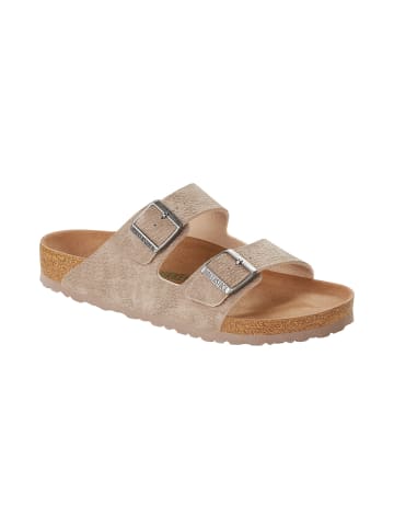 Birkenstock Pantoletten Arizona in desert dust gray taupe