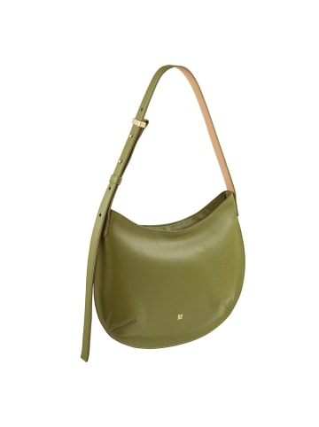 DuDu Hispani Schultertasche Leder 34 cm in olive