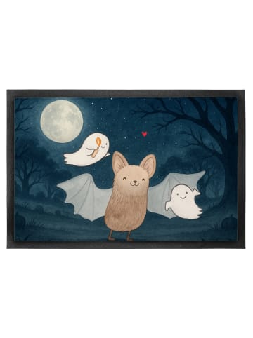 Mr. & Mrs. Panda Schmutzmatte Fledermaus Gespenster Design ohne ... in Weiß