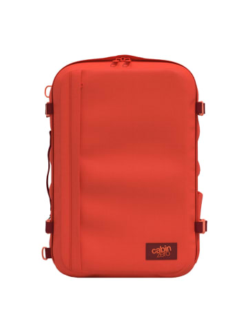 Cabinzero Travel Cabin Bag Classic Plus 42L Rucksack 54 cm in tomato festival