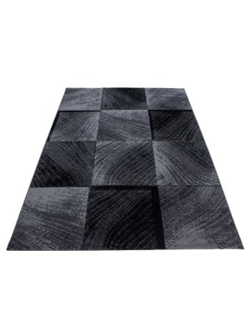 Teppich Boss Kurzflor Teppich Pago Schwarz