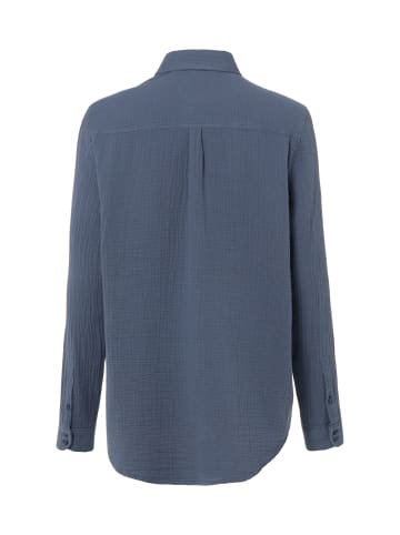 Marie Lund Bluse in blau - 0024