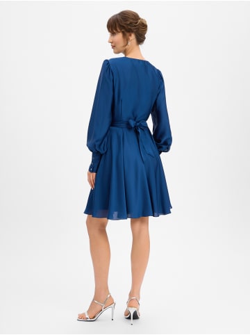 SWING Abendkleid in indigo - 0002