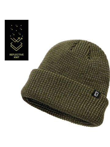 Brandit Mütze "Reflection Beanie" in Grün