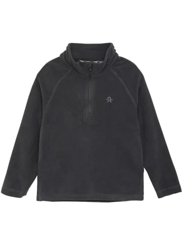 Color Kids Kinder Sweatshirt "Fleece Pulli" in Schwarz