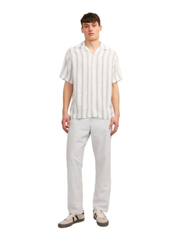 Jack & Jones Jogginghose JPSTKANE SUMMER LINEN BLEND comfort/relaxed in Beige