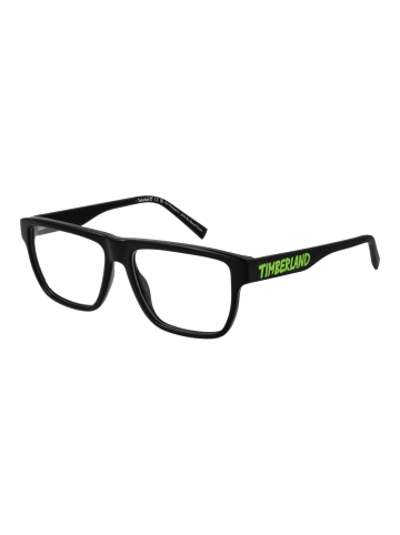 Timberland Unisex Optische Fassungen Rechteck Schwarz