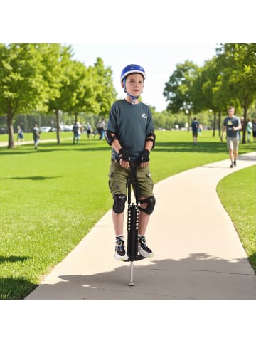 relaxdays Pogo Stick in Schwarz - bis 60 kg