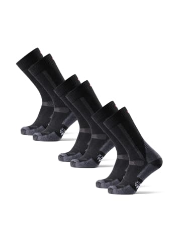 DANISH ENDURANCE Socken Classic Hiking Crew in Black/Grey
