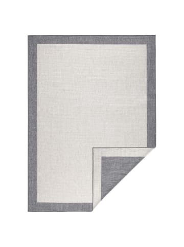 NORTHRUGS In- & Outdoor Wendeteppich Panama Creme Grau