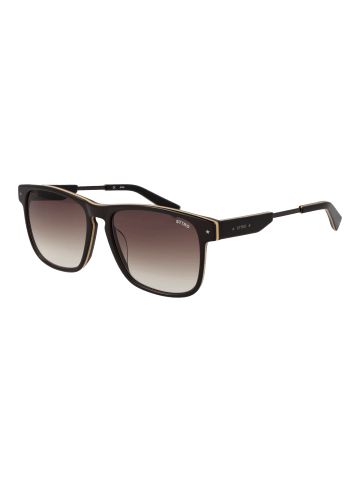 Sting Männer Sonnenbrille Quadratisch Braun